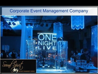 Corporate Event Management Company
 