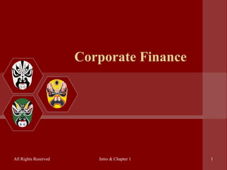 Corporate Finance  