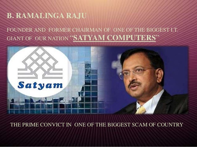 Satyam scandal essay picture