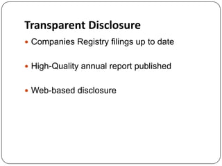 Corporate governance | PPTX