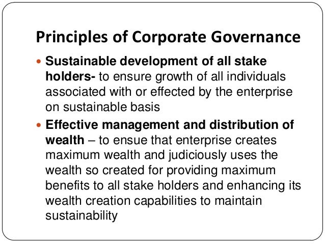 Corporate governance essay