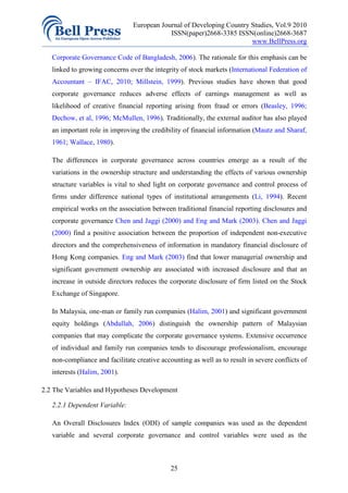 Ifbca Journal.pdf Corporate governance and financial reporting disclosures | PDF