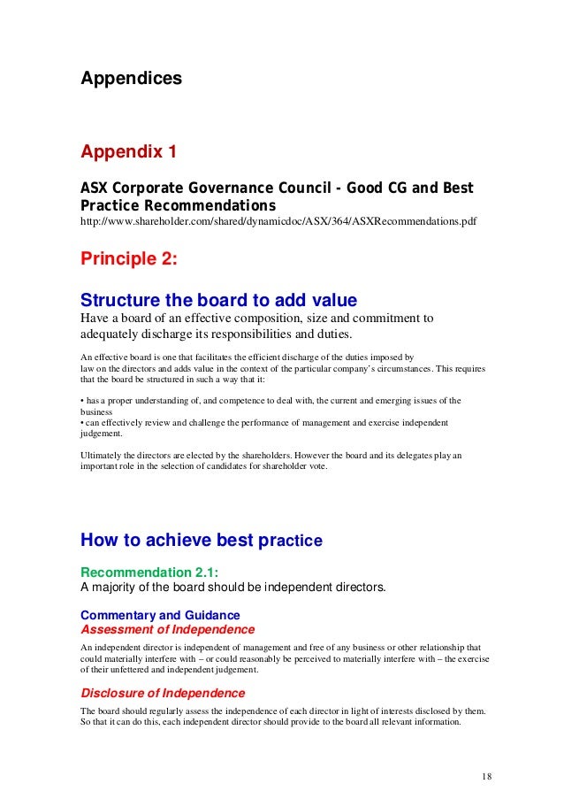 How should a board of directors be structured