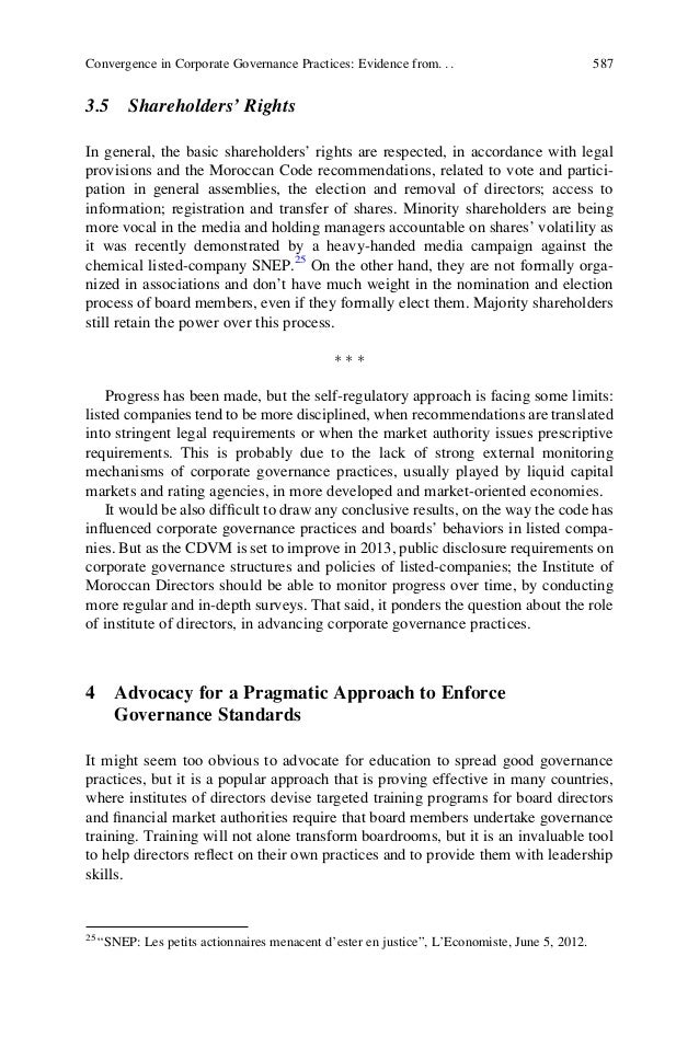 corporate governance convergence practice in japan The prolonged, 10-year, economic downturn in japan has had far-reaching implications for structure and human resource management (hrm) practices in japanese org forms, human resource management and structural convergence dore, r 2004 'the americanisation of japanese corporate governance: how. corporate governance convergence practice in japan The prolonged, 10-year, economic downturn in japan has had far-reaching implications for structure and human resource management (hrm) practices in japanese org forms, human resource management and structural convergence dore, r 2004 'the americanisation of japanese corporate governance: how.