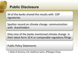 Corporate Governance &amp; Climate Change