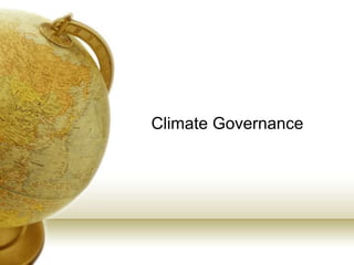 Corporate Governance &amp; Climate Change