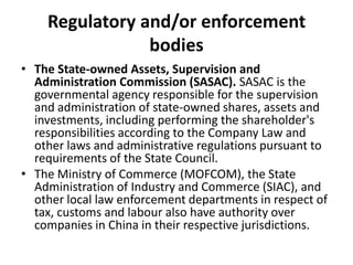 Corporate Governance Framework in China | PDF