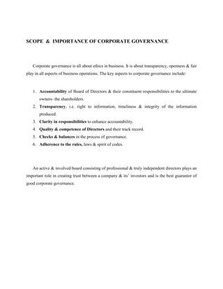 Audit Committee and its composition, powers, role and responsibilities;