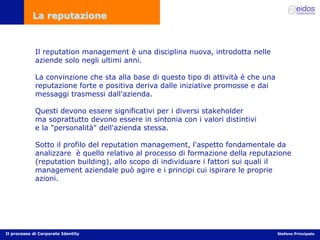 Comunicazione d'impresa e Corporate Identity