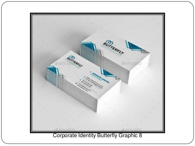 Corporate Identity Butterfly Graphic