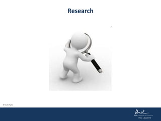 © Claudio Foglini
Research
 