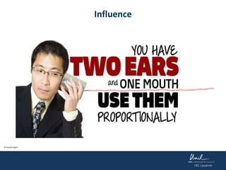 © Claudio Foglini
Influence
 