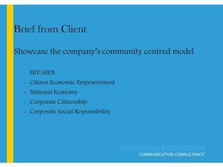 Corporate interaction