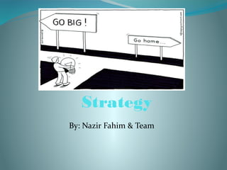 Strategy
By: Nazir Fahim & Team
 