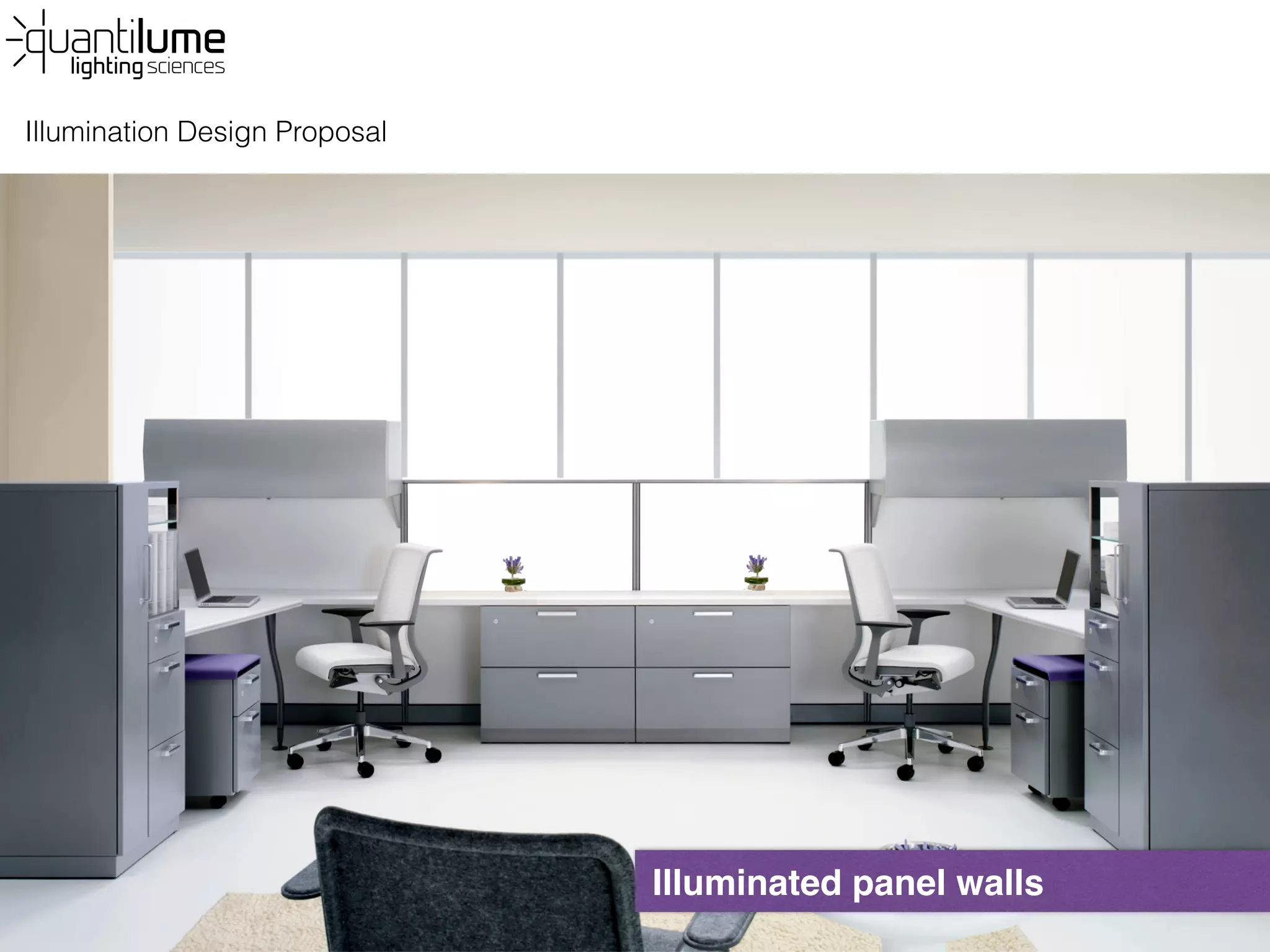 Illumination Design Proposal
Illuminated panel walls