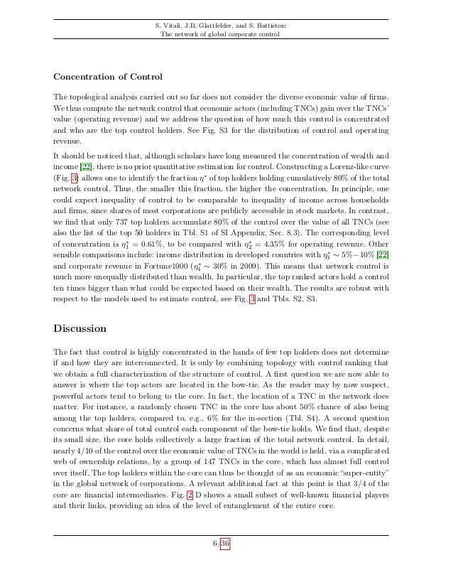 Who Controls The World