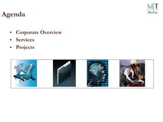 Corporate Overview Services Projects Agenda 