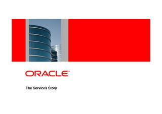 <Insert Picture Here>




The Services Story
 