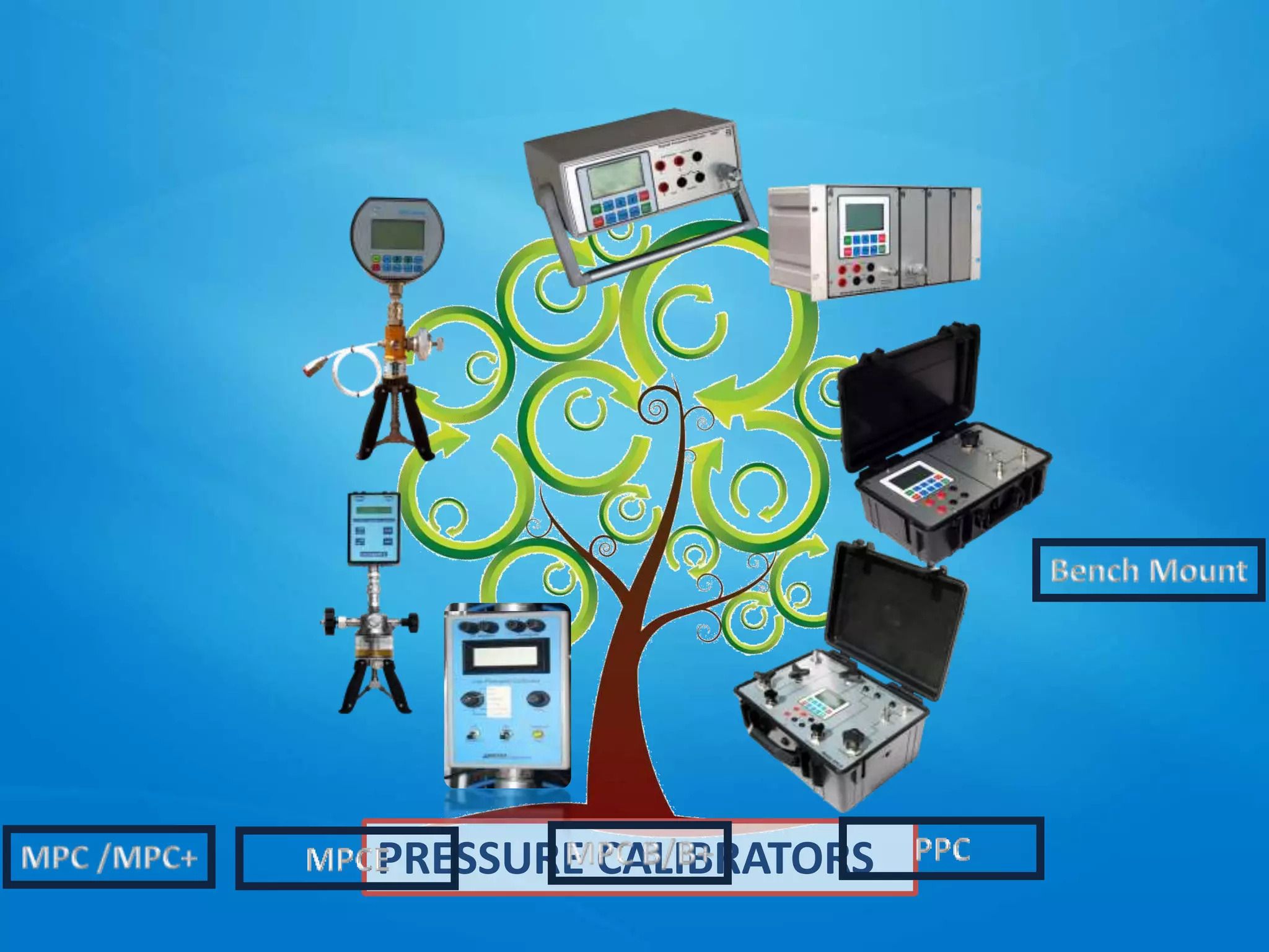 PRESSURE CALIBRATORS
 