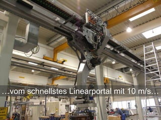 …vom schnellstes Linearportal mit 10 m/s…
 