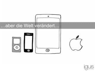 …aber die Welt verändert…
 