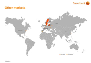 © Swedbank
Other markets
 