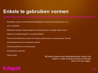 Corporate Presentatie Hutspot - Augustus 2008