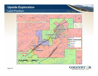 Upside Exploration
Land Position        TSX:GSL AIM:GSL




                                       YOUR LOGO
Page 27
 
