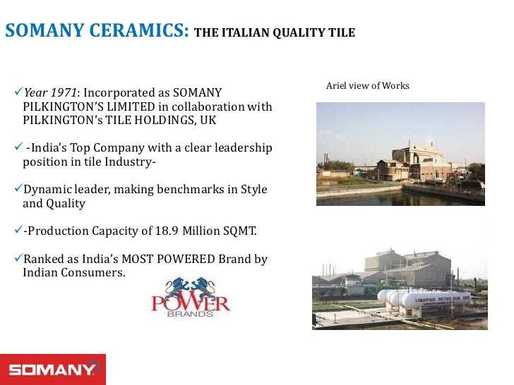 Somany Ceramics Corporate presentation