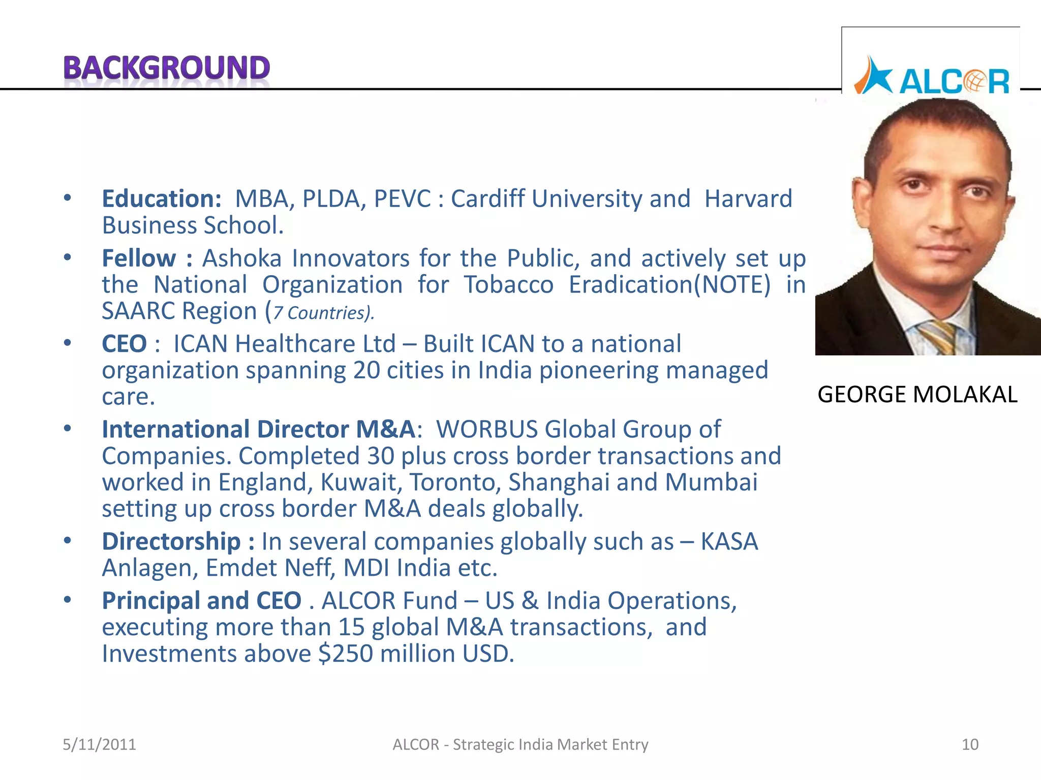 ALCOR Presentation | PDF