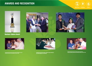 VISION&MISSIONAWARDS AND RECOGNITION
 