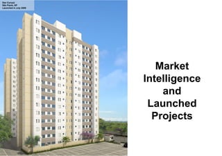 Dez Curuçá
São Paulo, SP
Launched in July 2009




                           Market
                        Intelligence
                            and
                         Launched
                          Projects
                              j
 