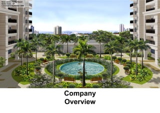 Novo Jardim Family Resort
Santo André - SP
Launched in September 2009




                             Company
                             Overview
                             O    i
 