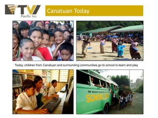Canatuan Today




Today, children from Canatuan and surrounding communities go to school to learn and play
 