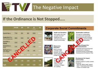 TVI Pacific - Accomplishments & Challenges - December 2011