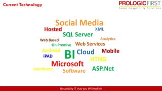 Prologic Software PROLOGIC FIRST SOFTWARE LLC | PPTX
