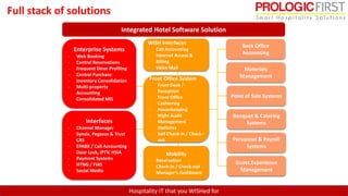 Prologic Software PROLOGIC FIRST SOFTWARE LLC | PPTX