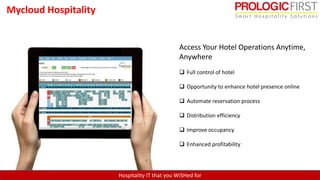 Prologic Software PROLOGIC FIRST SOFTWARE LLC | PPTX