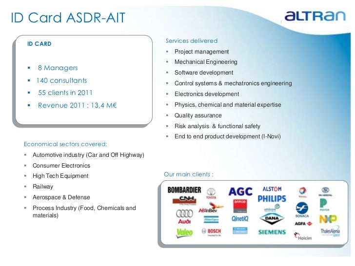 Altran Corporate Presentation