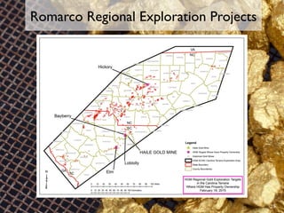 Romarco Regional Exploration Projects
18	
  
 
