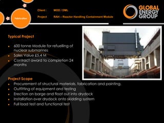 Global Energy Group Capability Profile