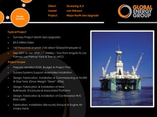 Global Energy Group Capability Profile