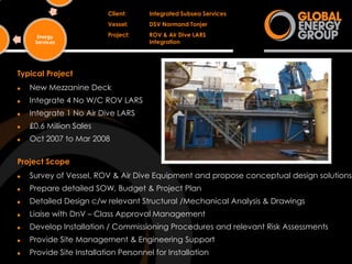 Global Energy Group Capability Profile