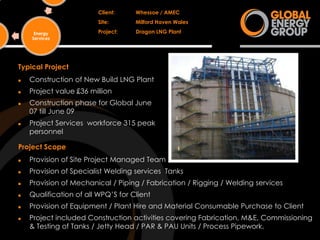 Global Energy Group Capability Profile