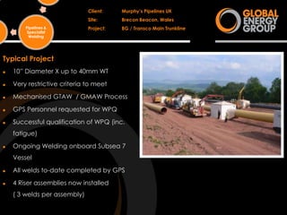 Global Energy Group Capability Profile