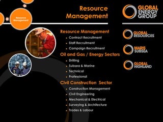 Global Energy Group Capability Profile