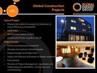 Global Energy Group Capability Profile