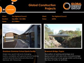 Global Energy Group Capability Profile