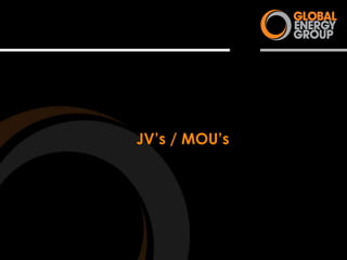 Global Energy Group Capability Profile