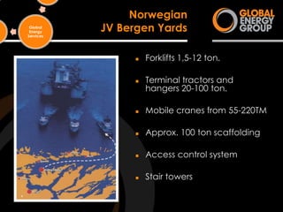 Global Energy Group Capability Profile